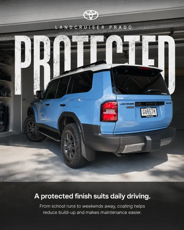 LandCruiser Prado - A protected finish suits daily driving